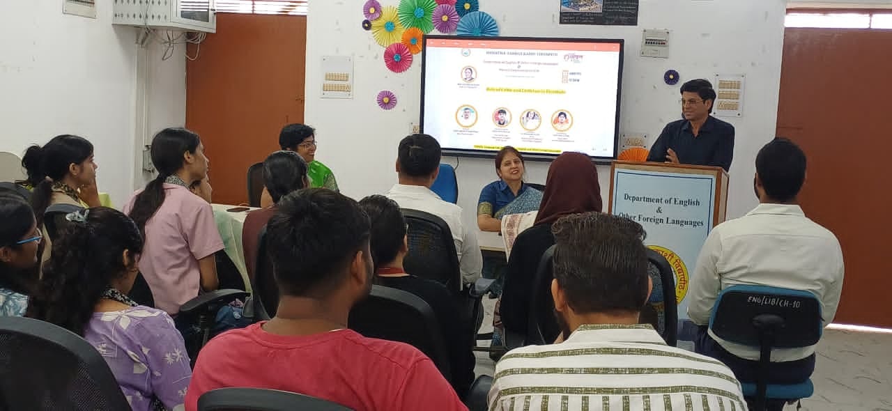 काशी विद्यापीठ में प्रो. विकास शर्मा का व्याख्यान, बोले— युवा ऊर्जा और अनुभव का समन्वय ही भविष्य की ताकत